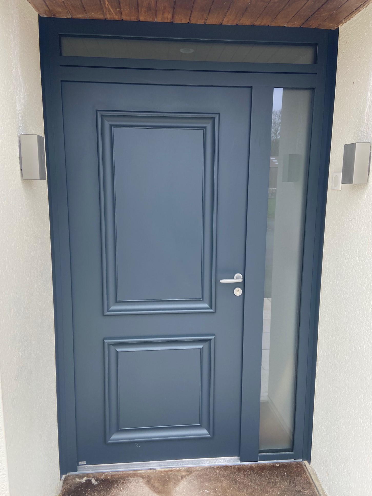 Porte Aluminium Gris Anthracite Seine et Marne primary category 